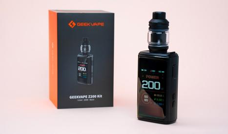 Le kit Geekvape Z200, le nec plus ultra de la vape récréative.