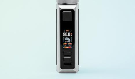 La e-cigarette Aspire ZELOS M80 avec interface intuitive et animée