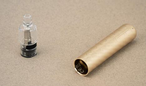 Le Cyber G Slim Metal embarque les cartouches TG Cyber G Aspire