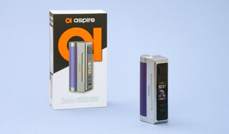 La box Zelos M80 Aspire est une excellente base pour composer soi même sa e-cig