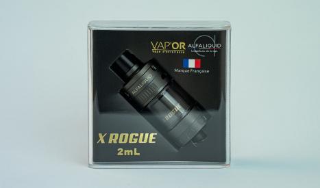 Version haut de gamme du clearomiseur X-Rogue avec traitement anti-rayures.