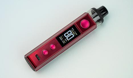 La e-cig Drag H80S Voopoo permet de vapoter jusqu'à 80w pour un tirage aérien